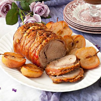 Crispy Roast Pork & Apple Stuffing