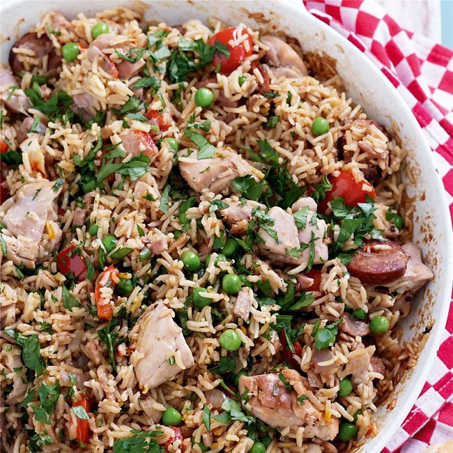 Easy Spanish Chicken Paella
