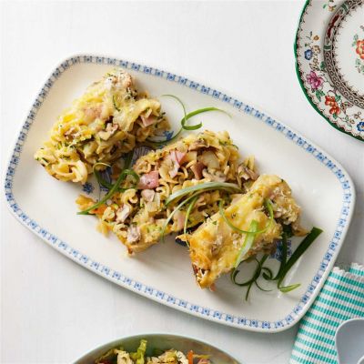 Ham & Vegetable Pasta Bake