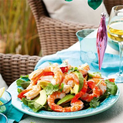 Quick Spiced Prawn Cocktail