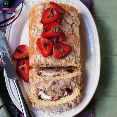 Strawberry Jam Roll