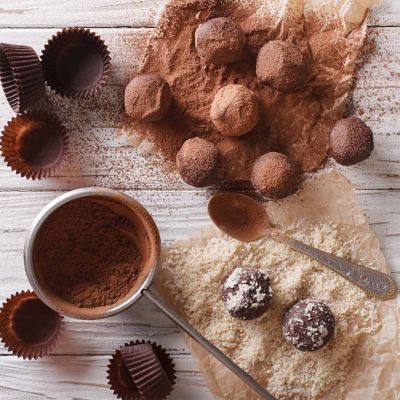 Classic Chocolate Rum Balls