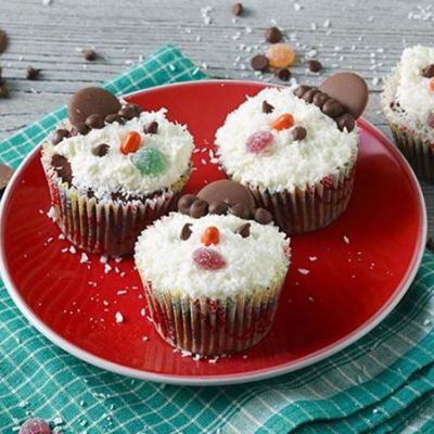 Snowman Cupcakes