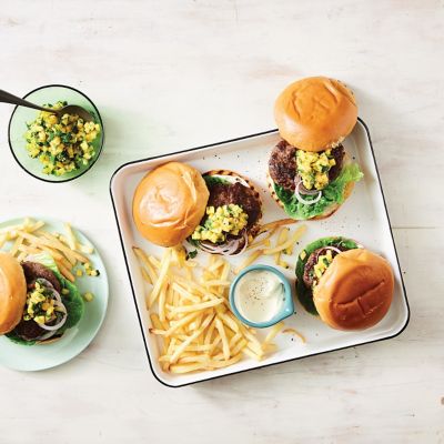 Tropical Beef Burgers