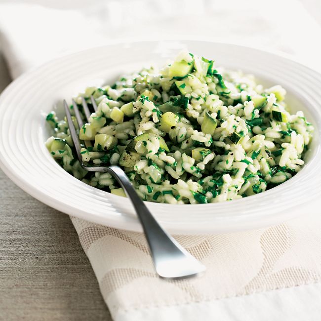 Zucchini & Herb Risotto