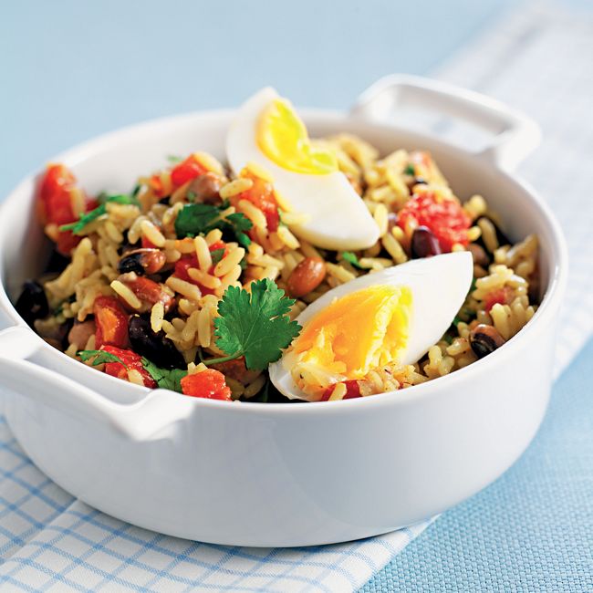 Mixed Bean Kedgeree
