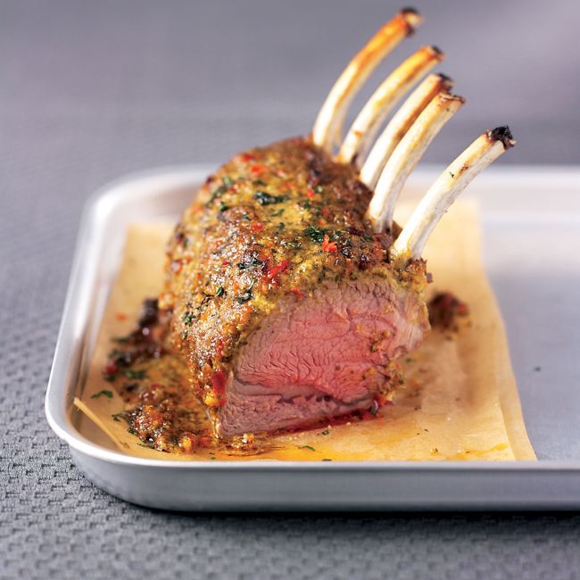 Minted Rack Of Lamb