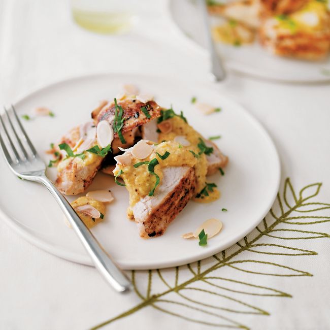 Saffron & Almond Chicken