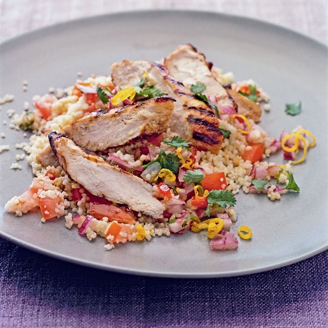 Chargrilled Chicken With Salsa