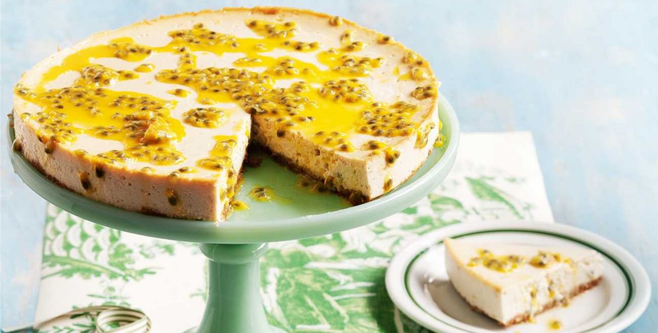 Passionfruit, Tofu & Ginger Cheesecake Recipe Woolworths