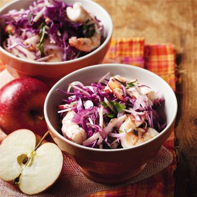 Prawn, Apple & Cabbage Salad
