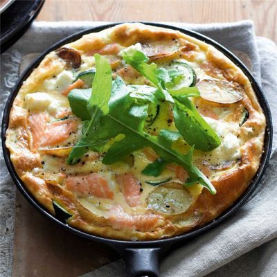 Baked Salmon Frittata