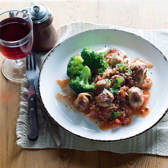 Sausage & Lentil Casserole
