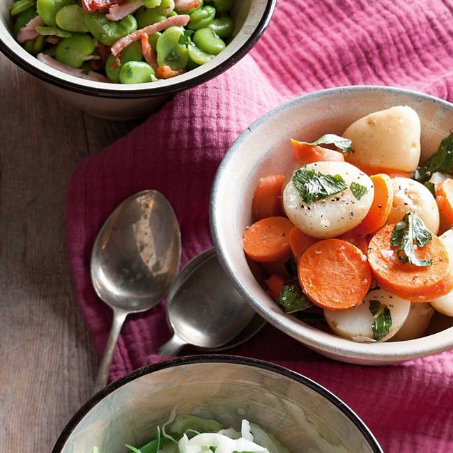Baby Potatoes & Carrots