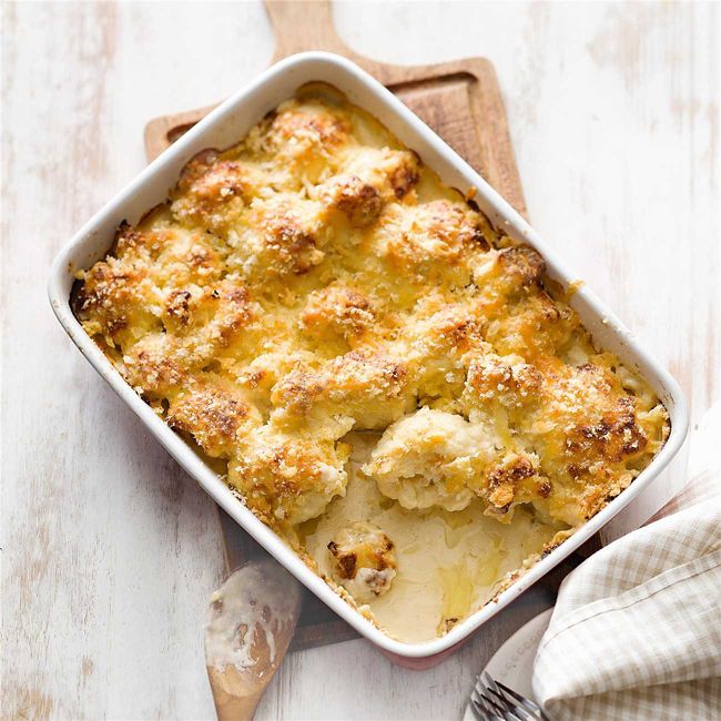 Cauliflower Cheese Bake