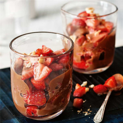Strawberries & Chocolate Zabaglione
