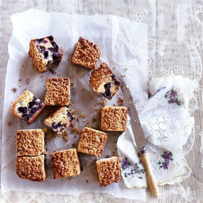 Blueberry Streusel Cake