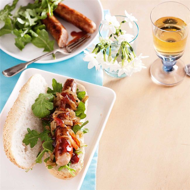 Pork & Caramelised Onion Rolls