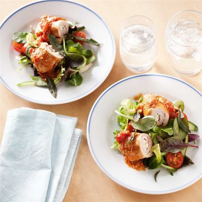 Pork Rolls with Sage Pancetta