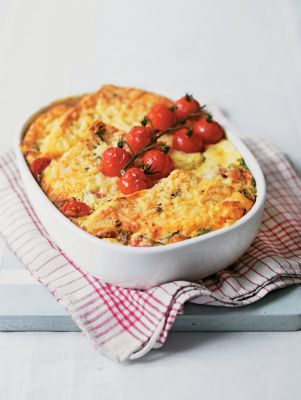 Savoury Bread & Butter Pudding