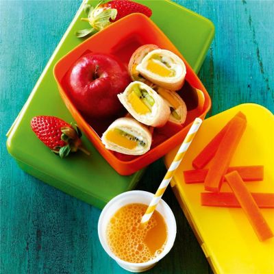 Fruit Salad Roll-Ups