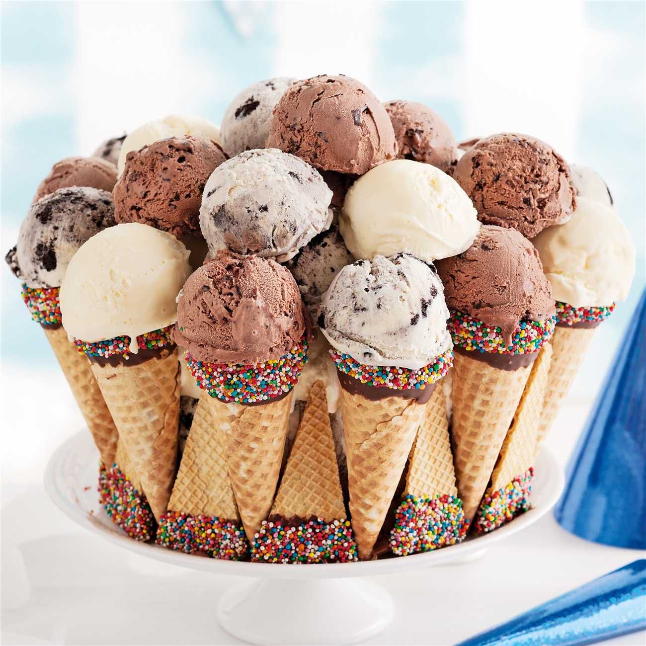 Mini Waffle Cones 200g Chocolate Cone