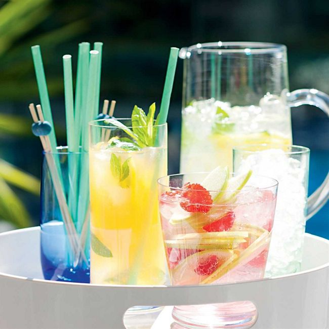 Apple & Raspberry Mocktail