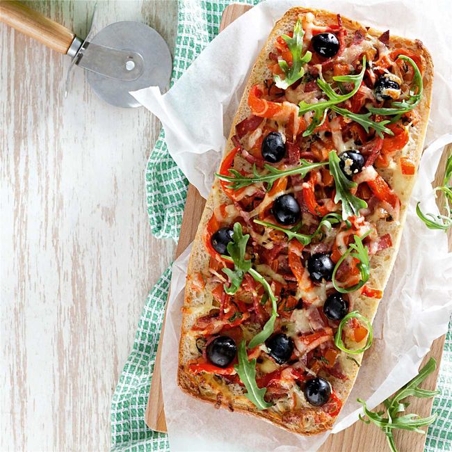Ciabatta Pizza