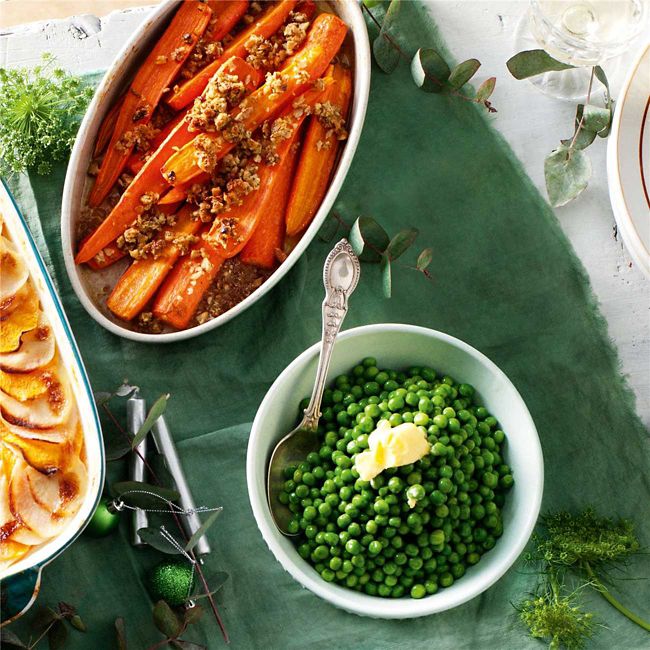 Baked Carrots & Walnuts