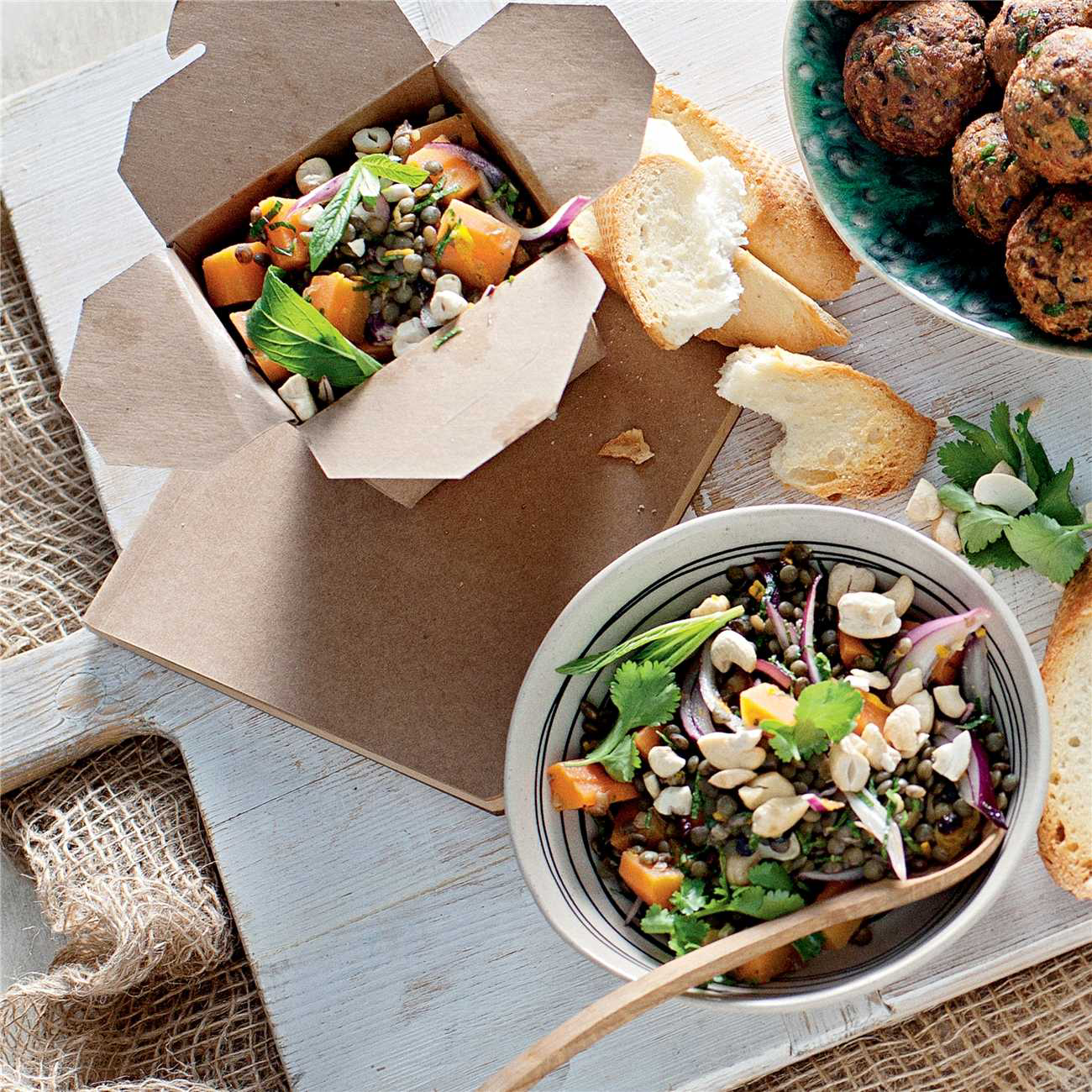 Carrot & Lentil Salad