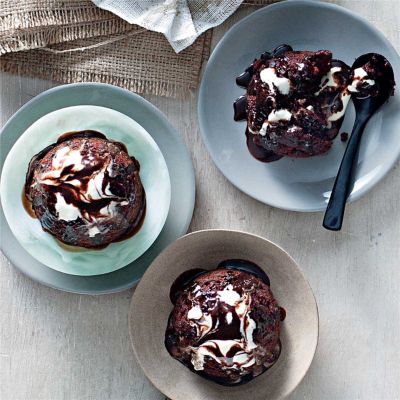 Choc-Beetroot Puddings