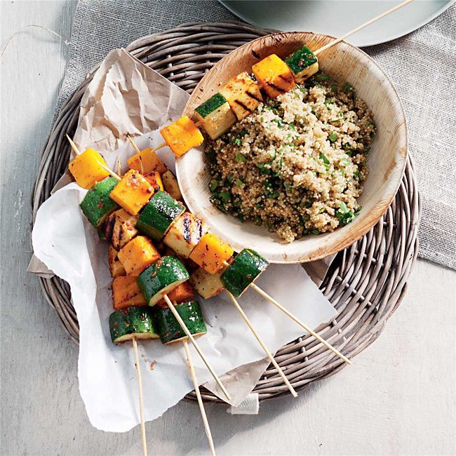 Halloumi & Veg Skewers