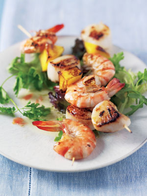 Scallops With Citrus Dressing