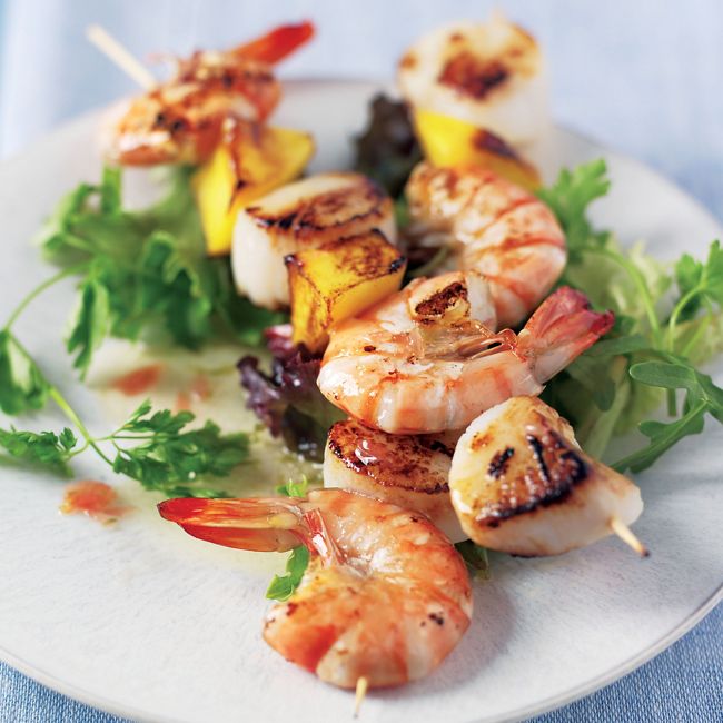 Scallops With Citrus Dressing