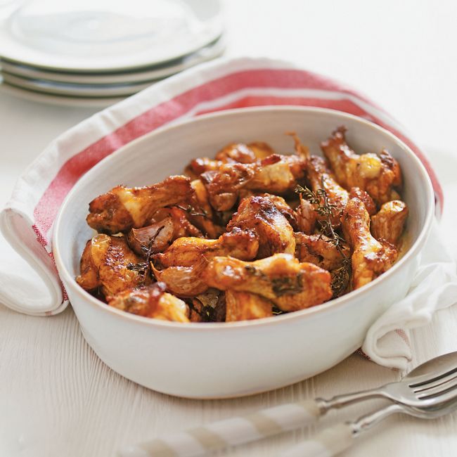 Paprika Chicken Wings & Garlic