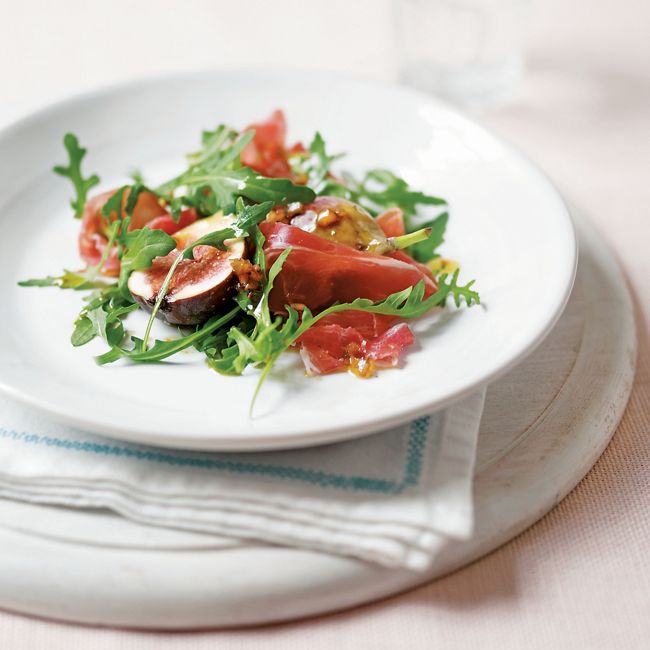 Serrano Ham, Fig & Rocket Salad