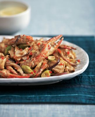 Cracked Crabs With Chillies