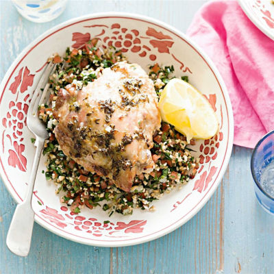 Baked Chicken with Tabouli