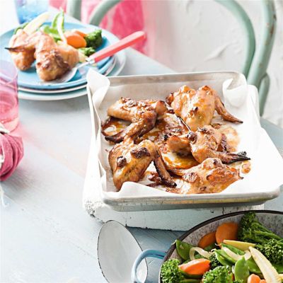 Glazed Chicken Wings