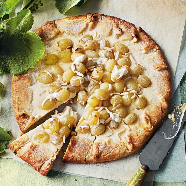 Grape & Ricotta Crostata