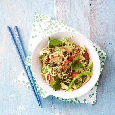 Thai-Style Sausages & Noodles