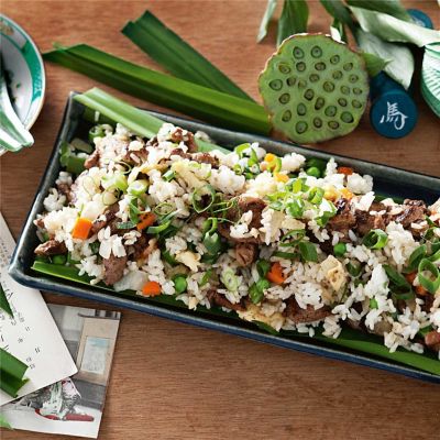 Fried Rice with Hoisin Pork