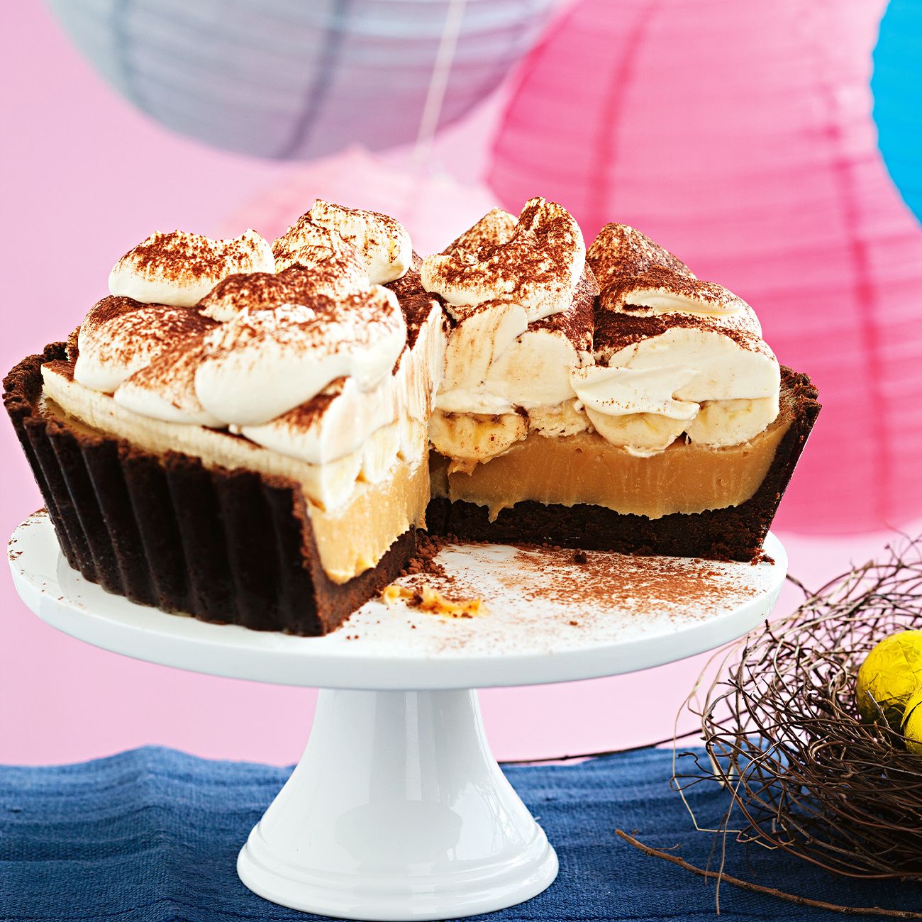 Indulgent Choc Banoffee Pie Recipe Woolworths