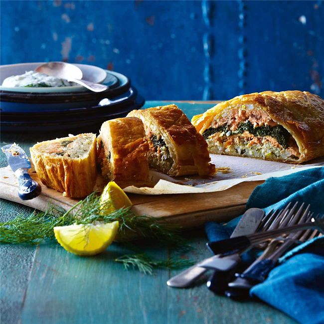 Salmon Coulibiac