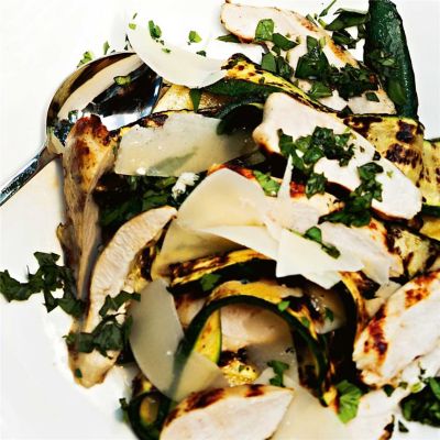 Zucchini & Chicken Salad