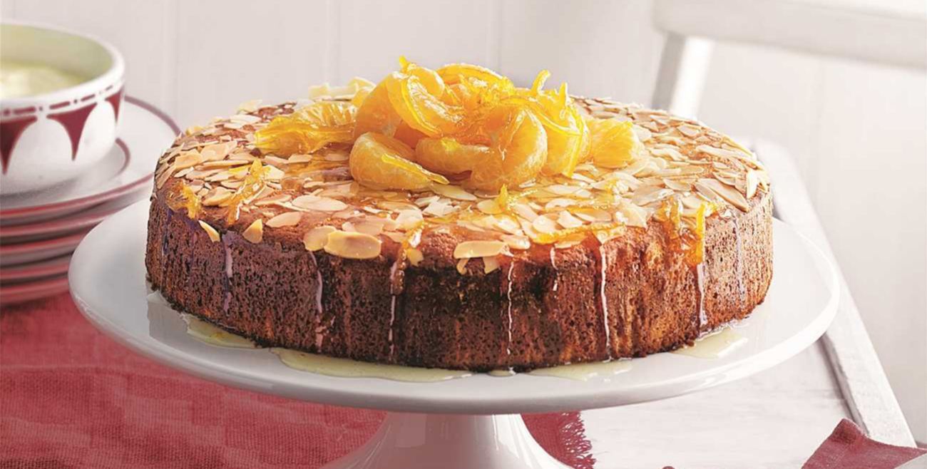 Coconut Almond Cake With Passion Fruit Curd (GF)