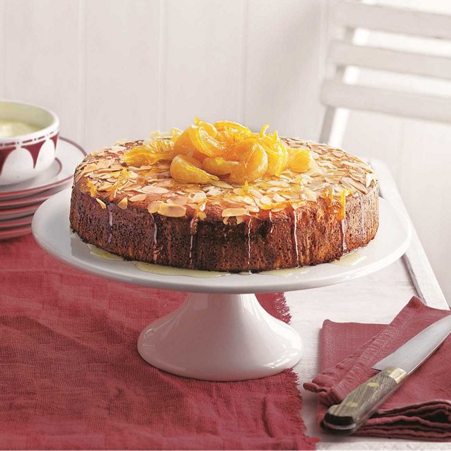 Mandarin & Almond Cake