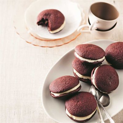 Red Velvet Whoopie Pies