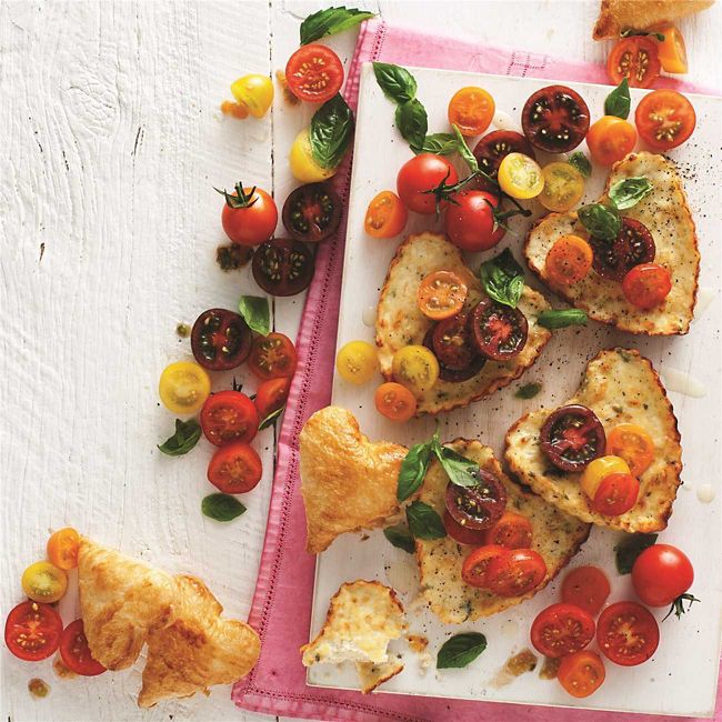 Baked Ricotta Hearts