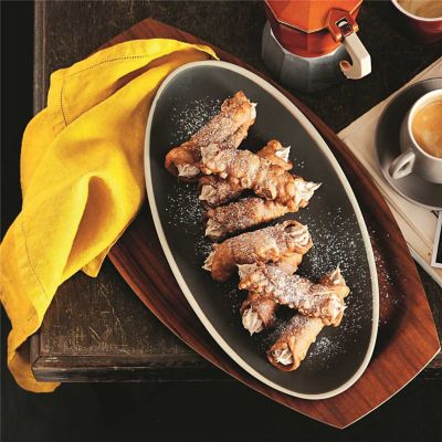 Cannoli with Choc-Orange Mascarpone